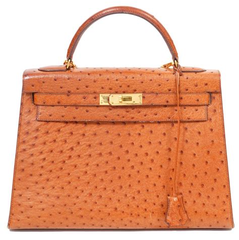 hermes kelly ostrich bag price|Hermes ostrich bags for sale.